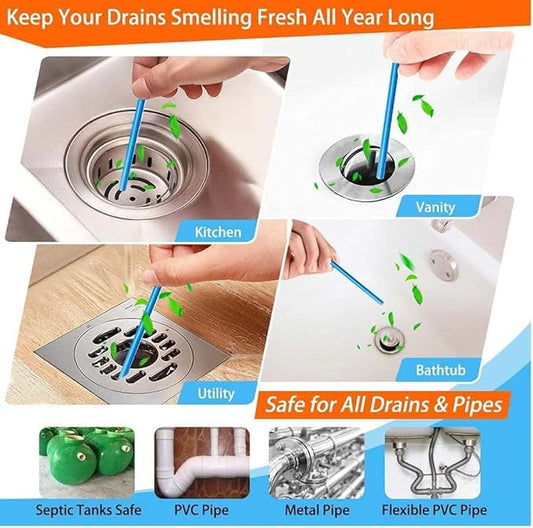 DrainFlow Sticks: Pack of Drain Cleaning Sticks